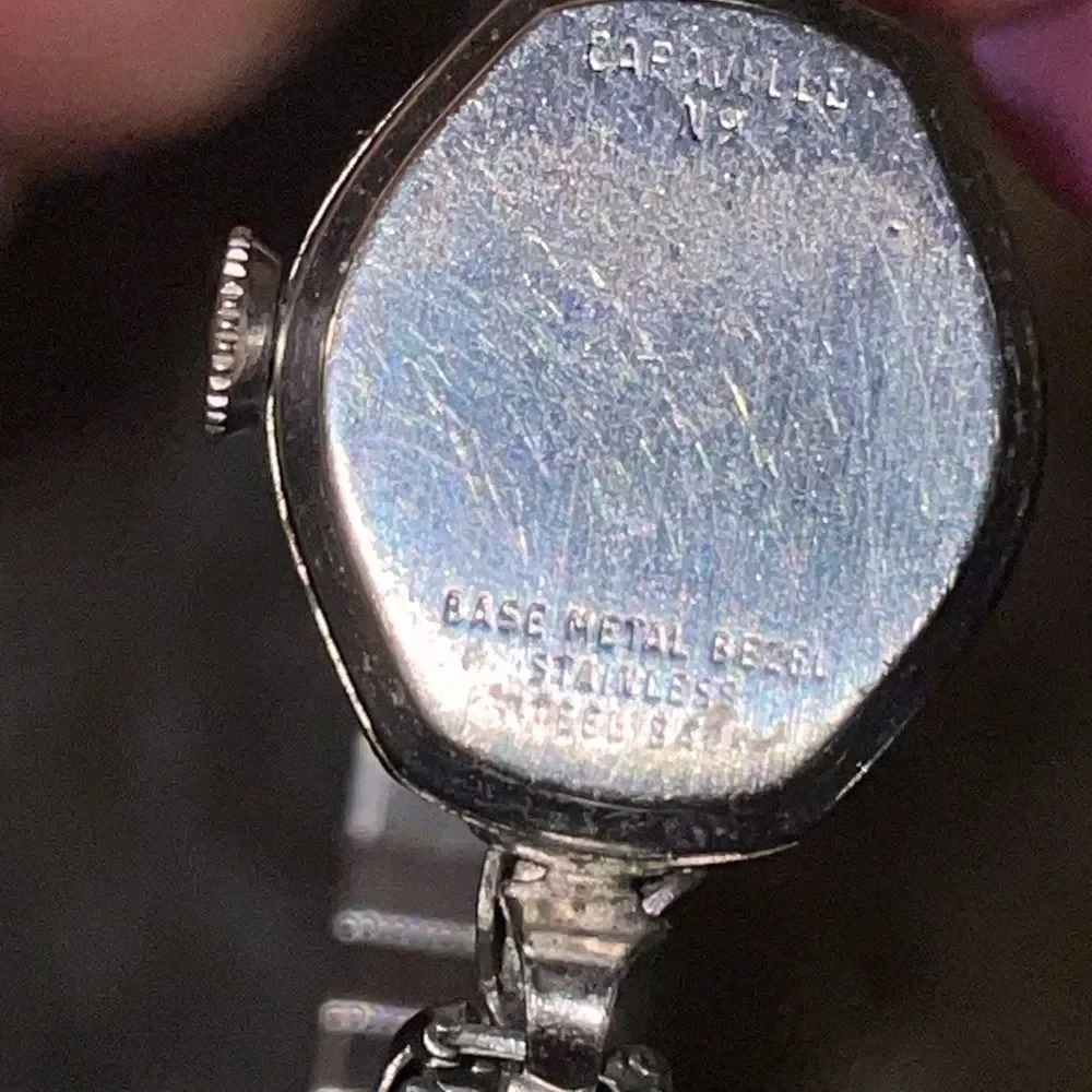 Caravelle Vintage Silver Watch GORGEOUS